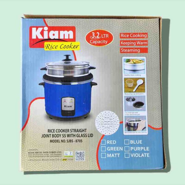 Kiam Rice Cooker 3.2LTR (SJBS-8705)